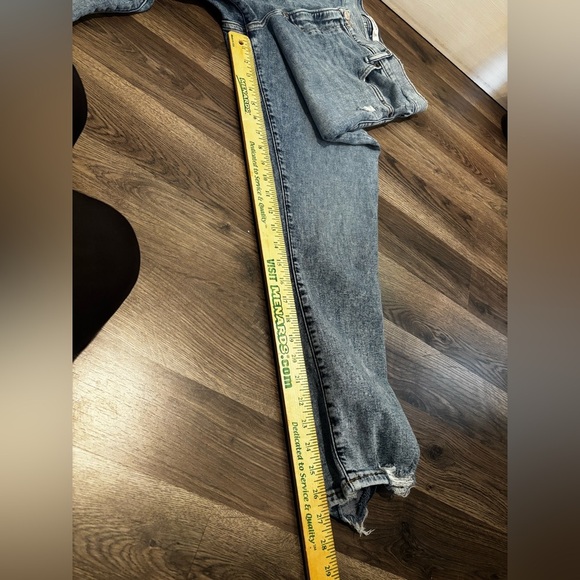 Abercrombie & Fitch Women's Light Blue Ankle Jeans denim y2k back to school - Picture 12 of 16